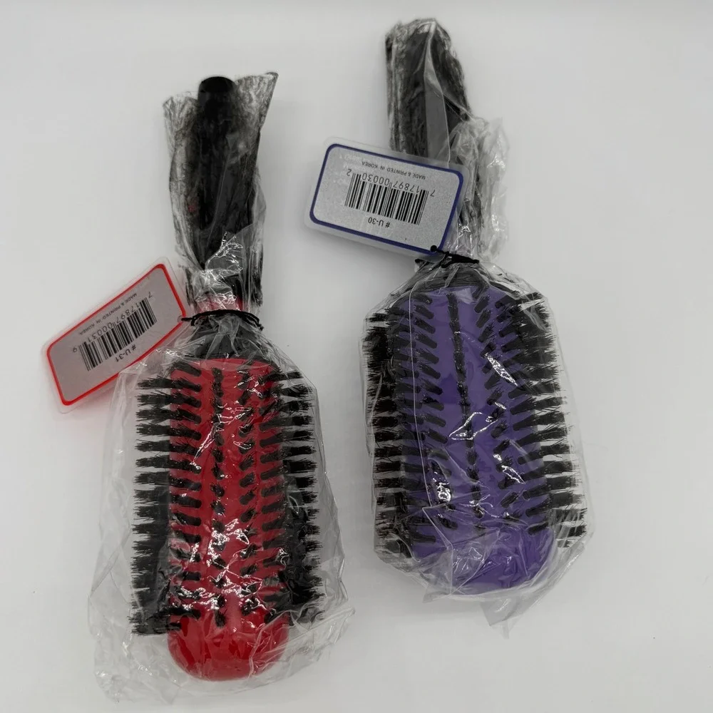 New Ulta Large & XL Ceramic Ionic Boar Rounder Hair Brush Lot Blowout Thermal